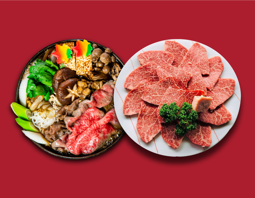 シャトーブリアン（ヒレ）のすき焼きコース